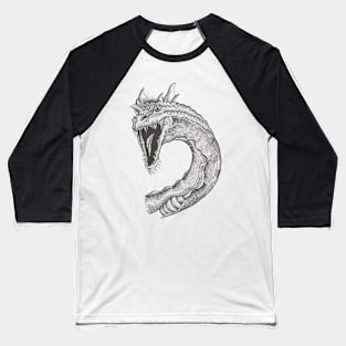 Dragon Snake Baseball T-Shirt